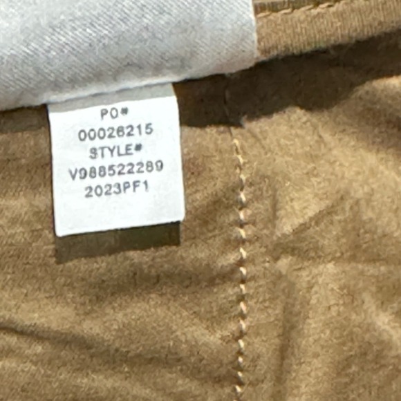 Vince High-Waist Washed Casual Pant Regular Fit Tapenade Women's Size 8 NWT - Picture 9 of 12